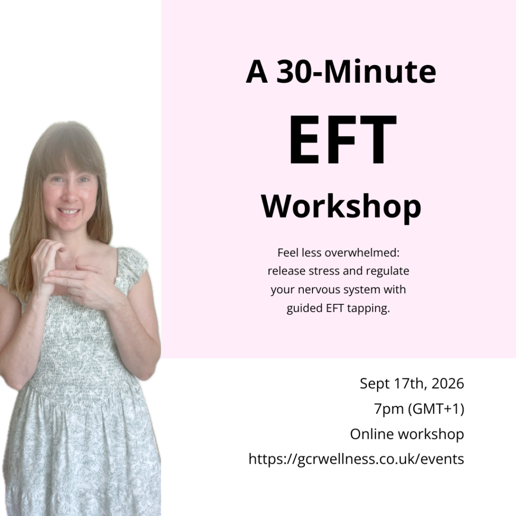 feel less overwhelmed eft workshop 2